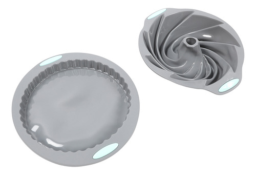 Molde Para Tartas Estriado De Silicona De Primera Calidad