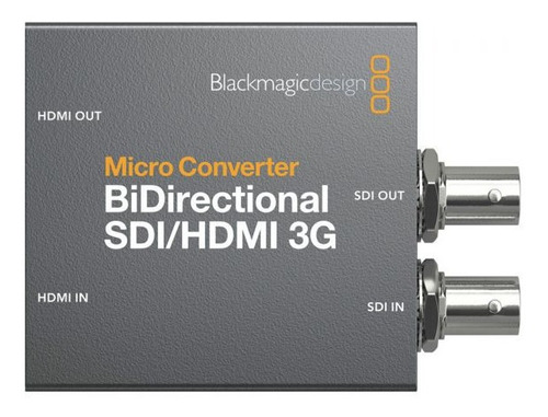 Micro Convertidor Bidireccional Sdi A Hdmi Blackmagic Psu 3g