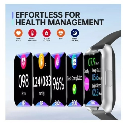Imagen 3 de 3 de Reloj Inteligente Compatible Con iPhone Y Android