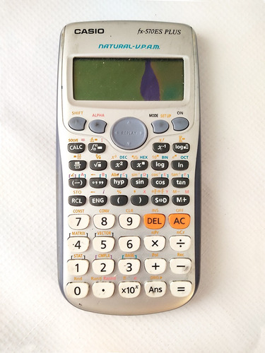 Calculadora Casio Científica Fx-570esplus-2 Pantalla Rota