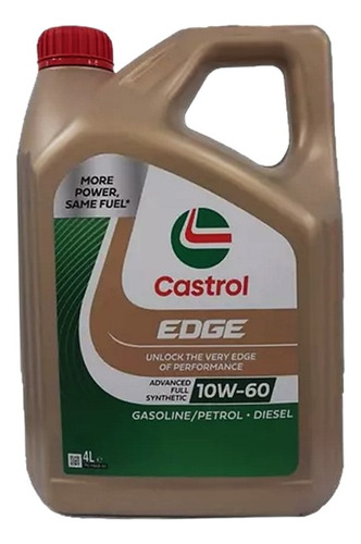 Aceite Castrol Edge Supercar 10w60 4 Lts Cuota - Maranello