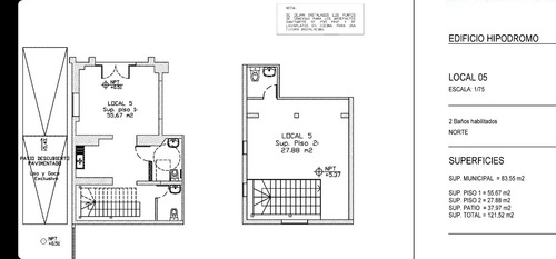 Inversionistas Local  En Venta , 96.74 Mts2 , Independencia.