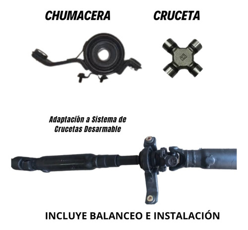 Chumacera Del Cardan De Jeep Compass. Kit De Reparación 