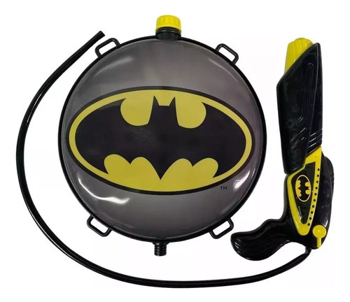 Pistola De Agua Batman C/mochila Lanzador De Agua 8596