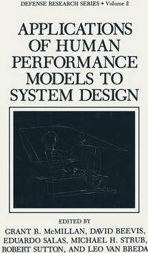 Libro Applications Of Human Performance Models To System ...