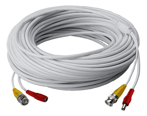 Lorex Cable De Alimentación Rg59, Cable De Vídeo Bnc De Alto Rendimiento Para Sistemas De Cámaras De Seguridad, Para Sistema De Vigilancia Analógico Hd (cvi/tvi/ahd/mpx) O Analógico (cvbs), 36 M