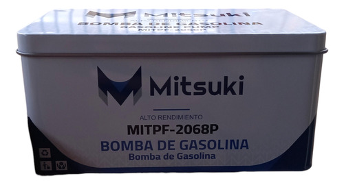 Bomba De Gasolina 2068 Pico Azul Mitsuki Alto Rendimiento 