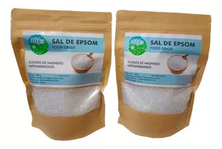 Sal De Epsom - Limpieza Hepática - Baños | Bolsa 1 Kg