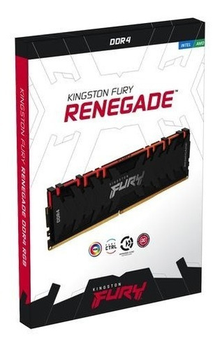 Memoria Ram  Ddr4 16gb 3600 Fury Renegade Rgb Kingston