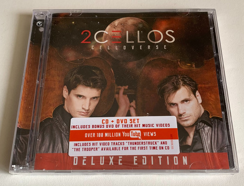 Cd + Dvd 2cellos - Celloverse Deluxe Edition Import. Lacrado