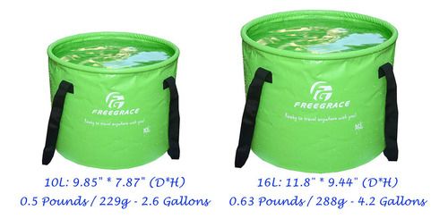 Freegrace Cubo Plegable Premium - Cubo Plegable Multifuncion