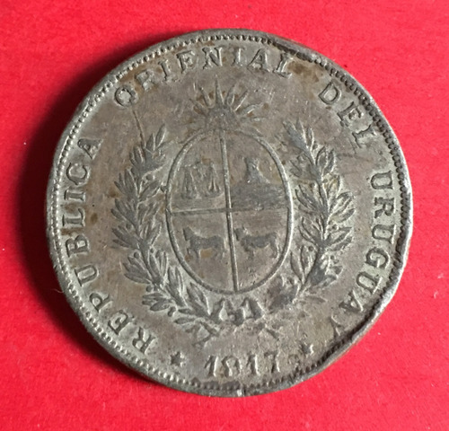 Un Peso Repl 1917, Falsa De Época, Ne352