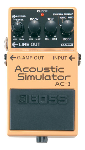      Pedal Boss Para Guitarra Acoustic Simulator Ac-3