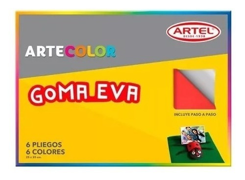 Carpeta De Goma Eva X 6 Pliegos