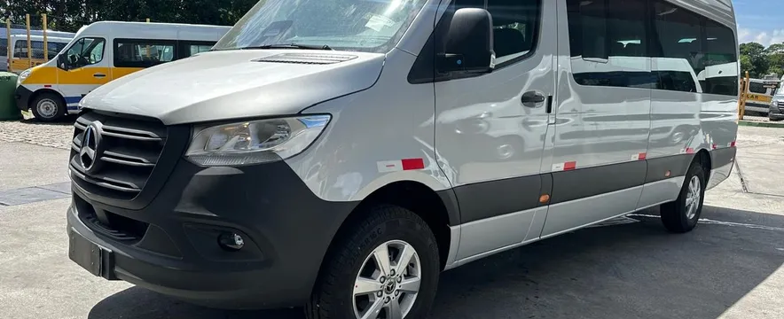 Mercedes-benz Sprinter 2.0 Vidrado 417 Cdi Extra Longo Te...