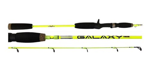 Caña Bait Cast Kayak Albatros Galaxy 1,65m Grafito Solido 