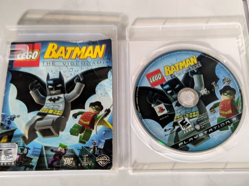 Lego Batman Ps3 Midia Física Original Seminovo