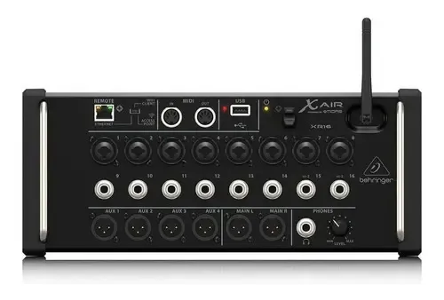 Behringer XR16 デジタルミキサー 本体 Mesa De Som Digital Behringer Xr16 X Air 16 Canais Bivolt Bk