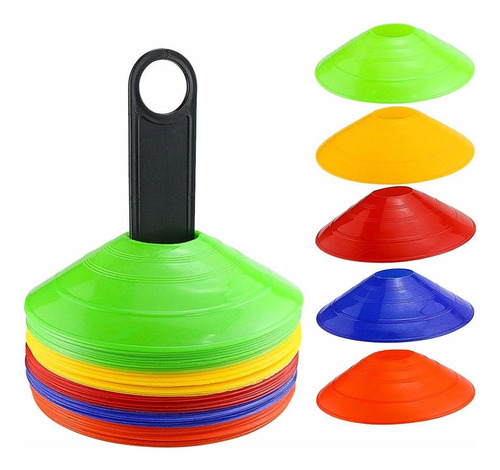 Cono Futbol Soporte Para Entrenamiento Deporte Campo 5