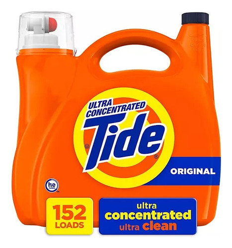 Tide Detergente Liquido Ultra Concentrado 5l, Importado