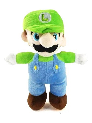 Súper Mario Bros Peluche Muñecos Luigi Personajes Figura 