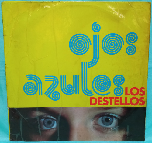 O Los Destellos Lp Ojos Azules 1976 Cumbia Peru Ricewithduck