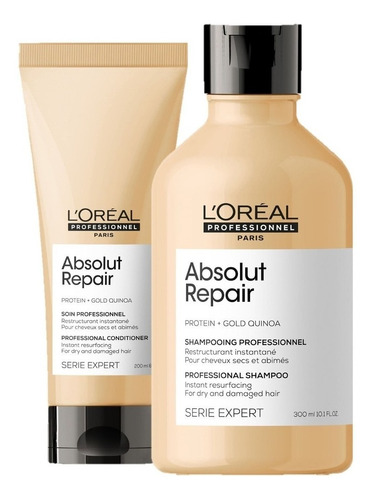 Shampo + Acondicionador Loreal Absolut Repair Reparación 