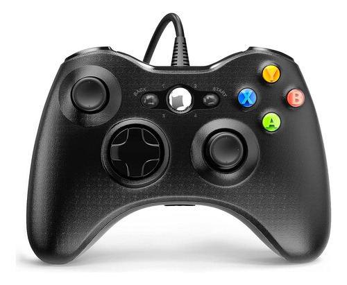 Gamepad Control Usb Alámbrico Compatible Con Xbox 360 Pc