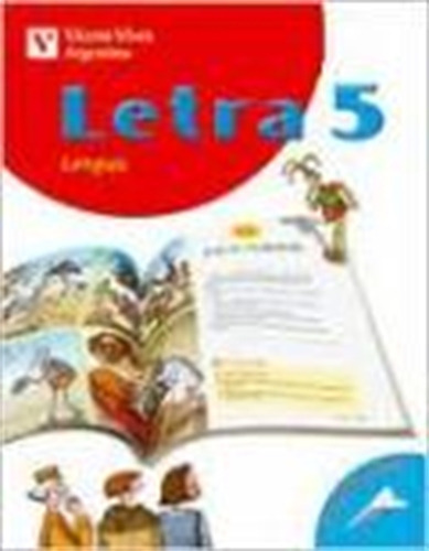 Letra 5 - Lengua, De Vv. Aa.. Editorial Vicens Vives, Tapa 