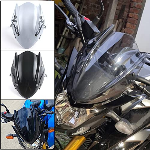 Lorababer Motorcycle Gsxs 750 Abs Windshield Racing Windscre