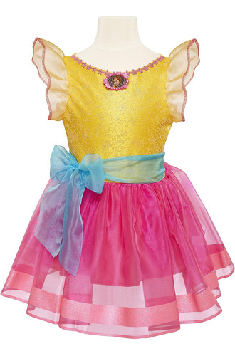 Fancy Nancy Dress, Yellow/pink