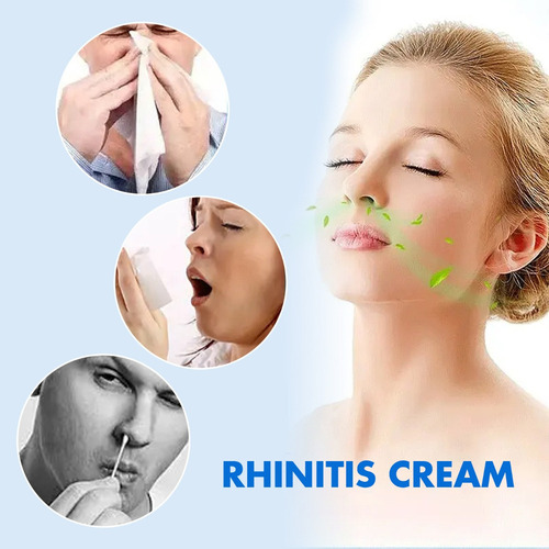 - Crema For Rinitis, 5 Unidades, Ayuda A Limpiar Las Fosas