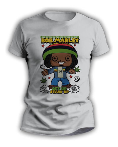 Remeras Rockeras Personalizadas Funko Pop De Bob Marley 7053
