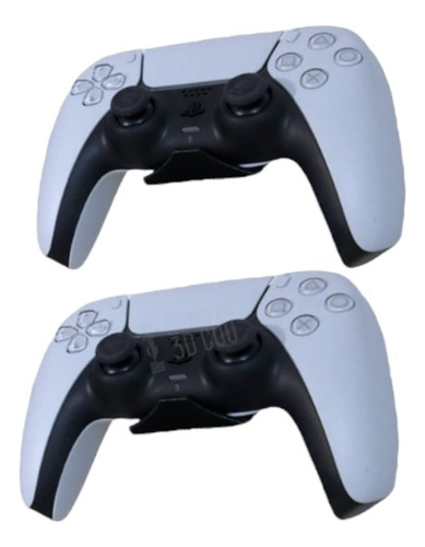 Kit Bases Para Playstation 5 Slim Y Mandos Dualsense Ps5s Color Negro