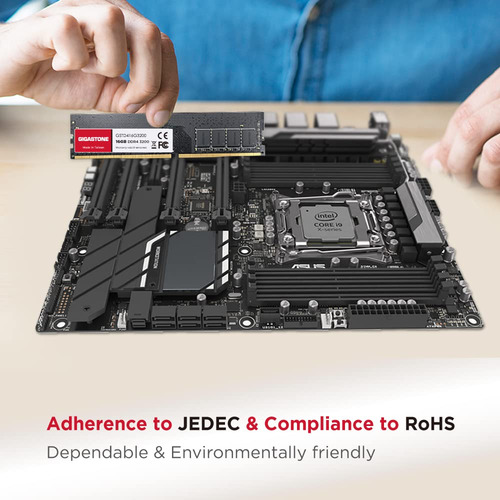 Memoria Ram Ddr4 Gigastone 256gb Kit (16x16gb) Ddr4 3200mhz