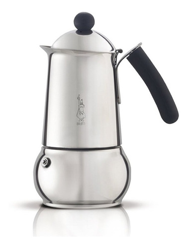 Cafetera Italiana Bialetti Class 6 Tazas Acero Inoxidable