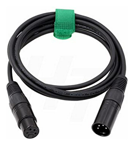 Cable De Alimentación Xlr 4 Pin Para Cámara Dslr