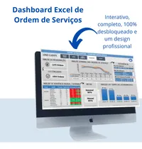 Comprar Planilha Completa De Ordem De Serviço Com Dashboard Em Excel