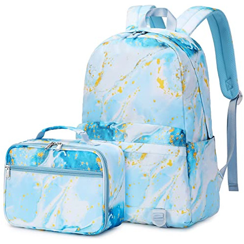 Createy Marble Mochila Para Niñas Mochila Escolar Con Z2mtq