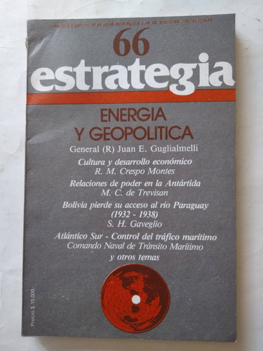 Revista Estrategia Guglialmelli Nro 66 Set Oct 1980 3z