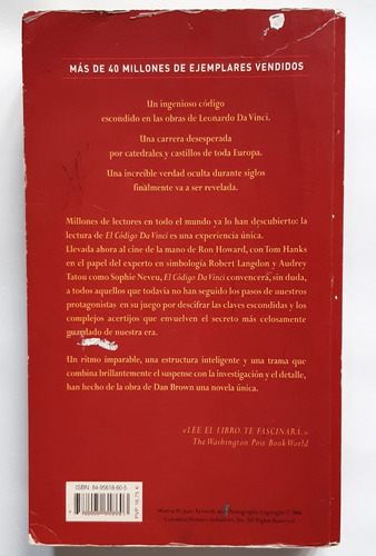 El Código Da Vinci (Usado)