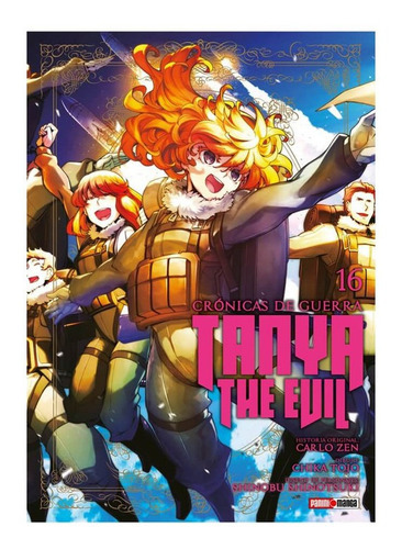 Panini Manga Tanya The Evil N.16: Tanya The Evil, De Carlos Zen. Serie Tanya The Evil, Vol. 16. Editorial Panini, Tapa Blanda, Edición 1 En Español, 2021