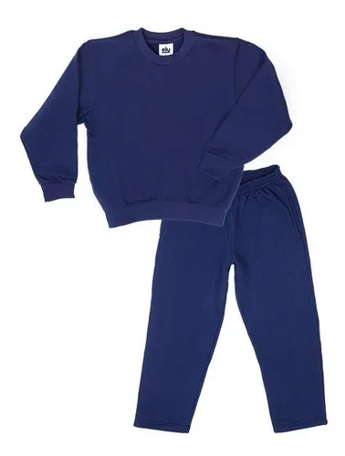 Pantalon de buzo azul marino sale