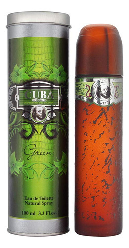 Cuba Green (3.3 Fl.oz. Eau De Spray - mL a $200421