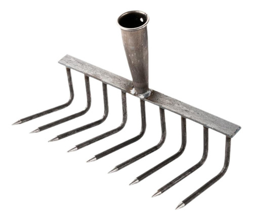 Cabeça De Ancinho De Jardim Para Soltar Solo Com 9 Pontas