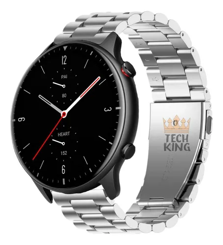 Pulsera Elos de acero inoxidable engomado para Amazfit Gtr 2 Gtr