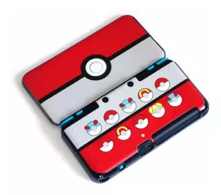 Cover Plate Nintendo New 3ds Xl Pokebola Proteção Case