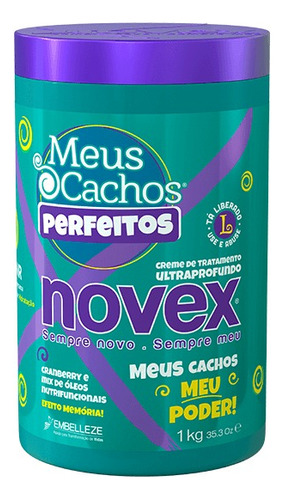 Crema Tratamiento Meus Cachos Perfeitos Novex 1kg 