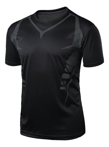 Camiseta De Gimnasio De Manga Corta Para Hombre, Blusas Casu