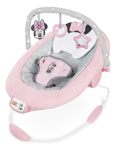 Bright Starts Minnie Mouse Rosy Skies Mecedora Para Bebé C.